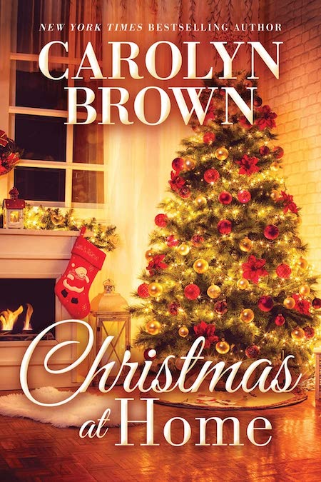Book cover for Book Cover: Christmas at Home by Carolyn Brown